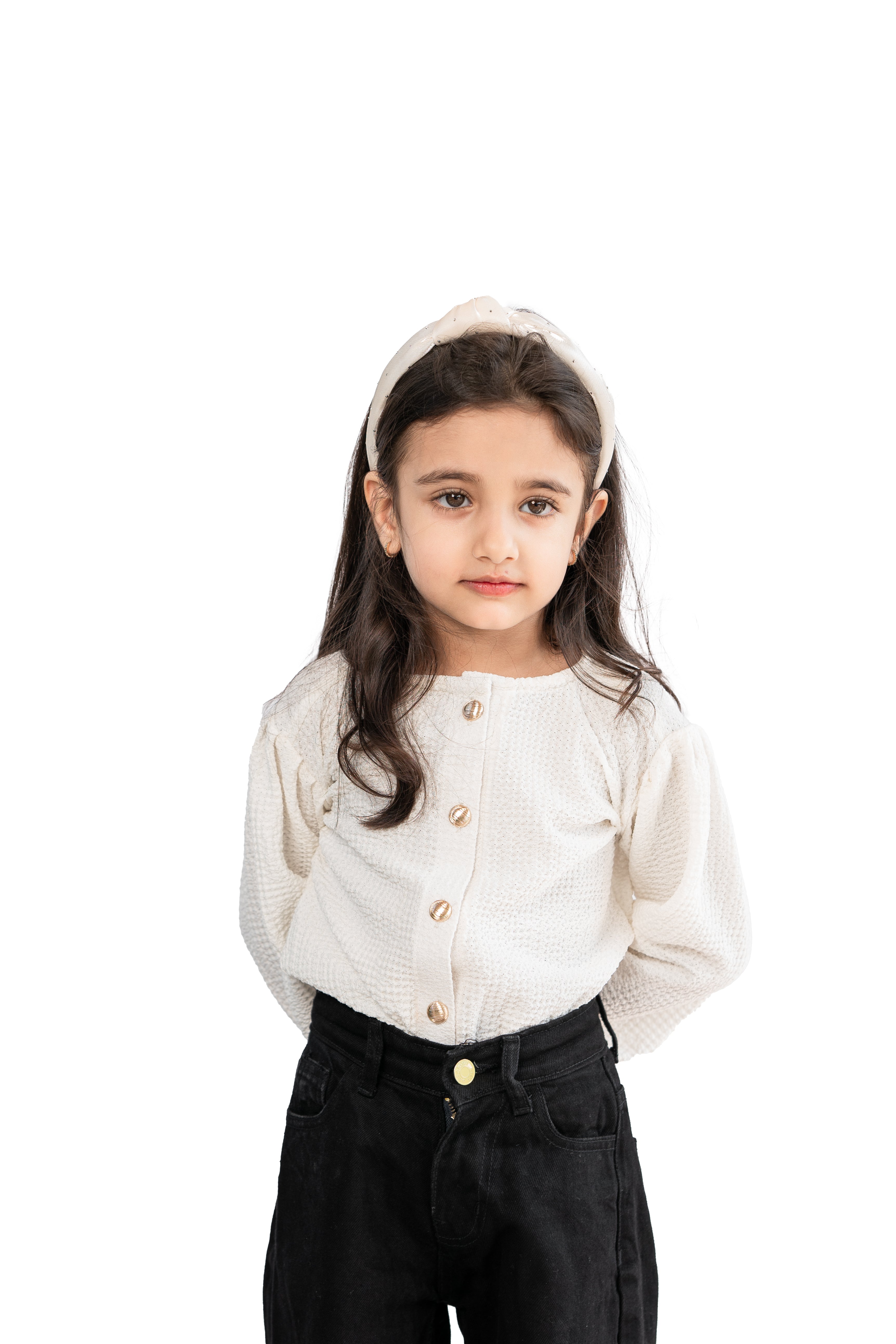 Textured Puff Sleeve Top