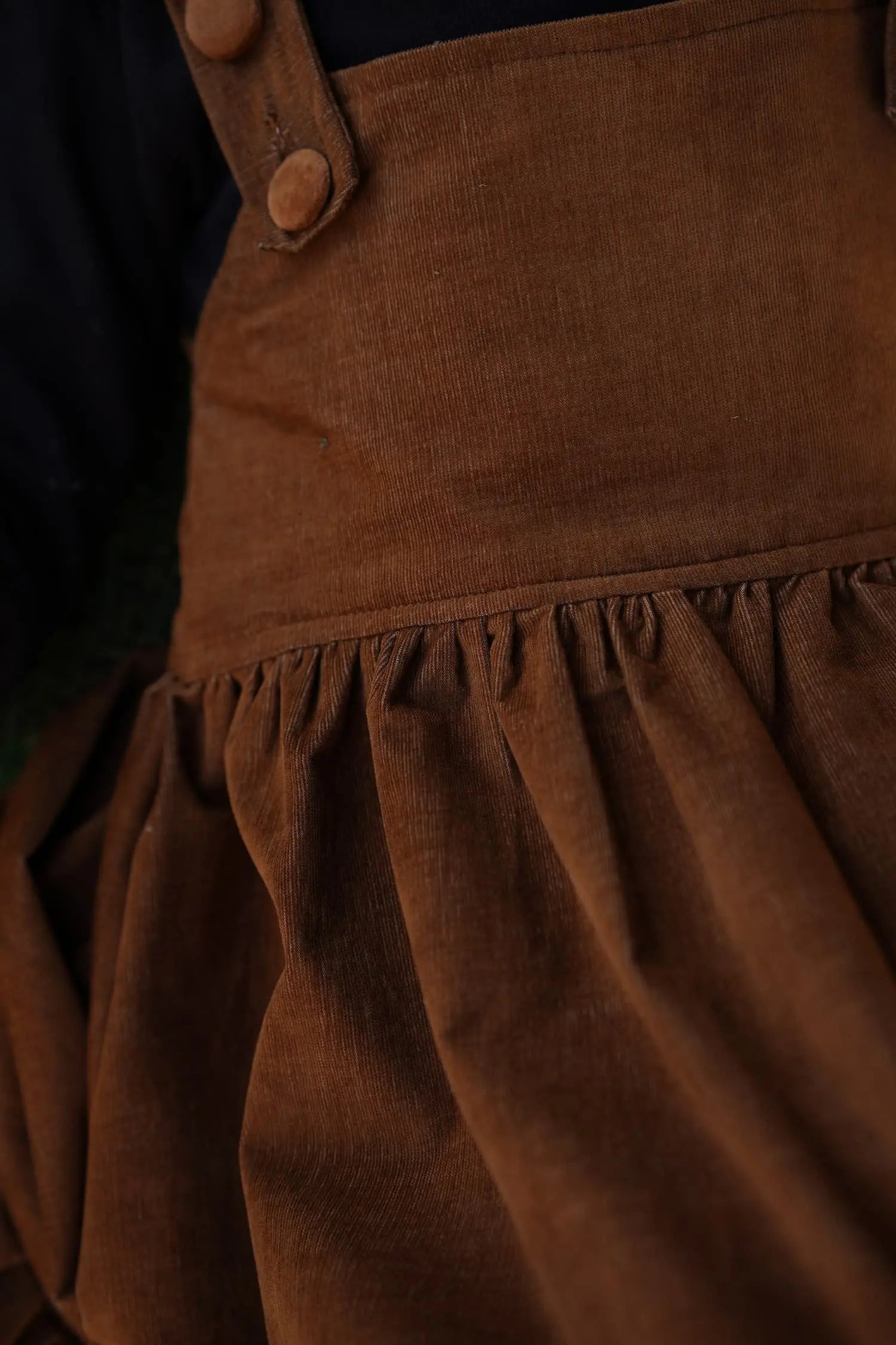 Rusty Cord Pinafore