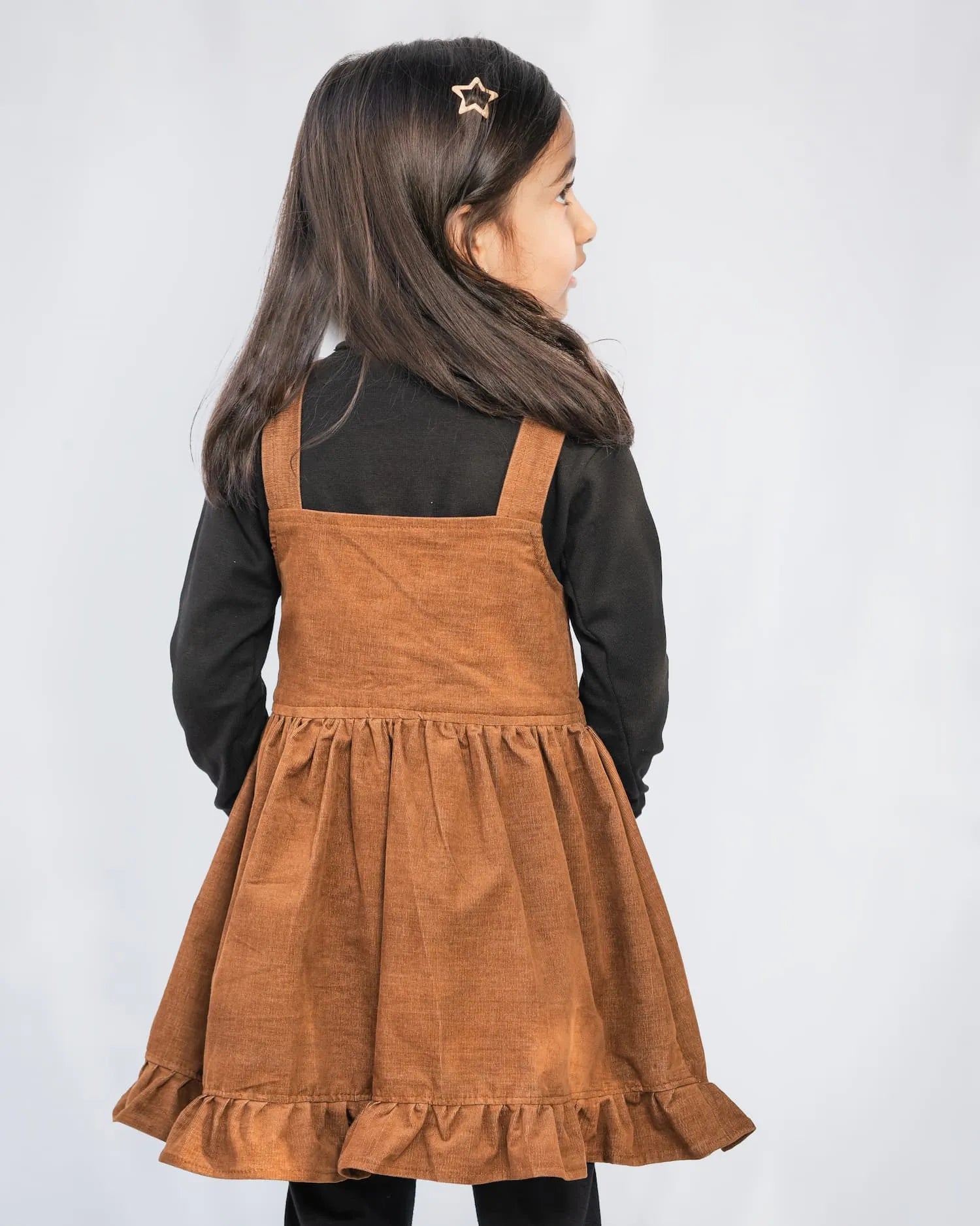 Rusty Cord Pinafore