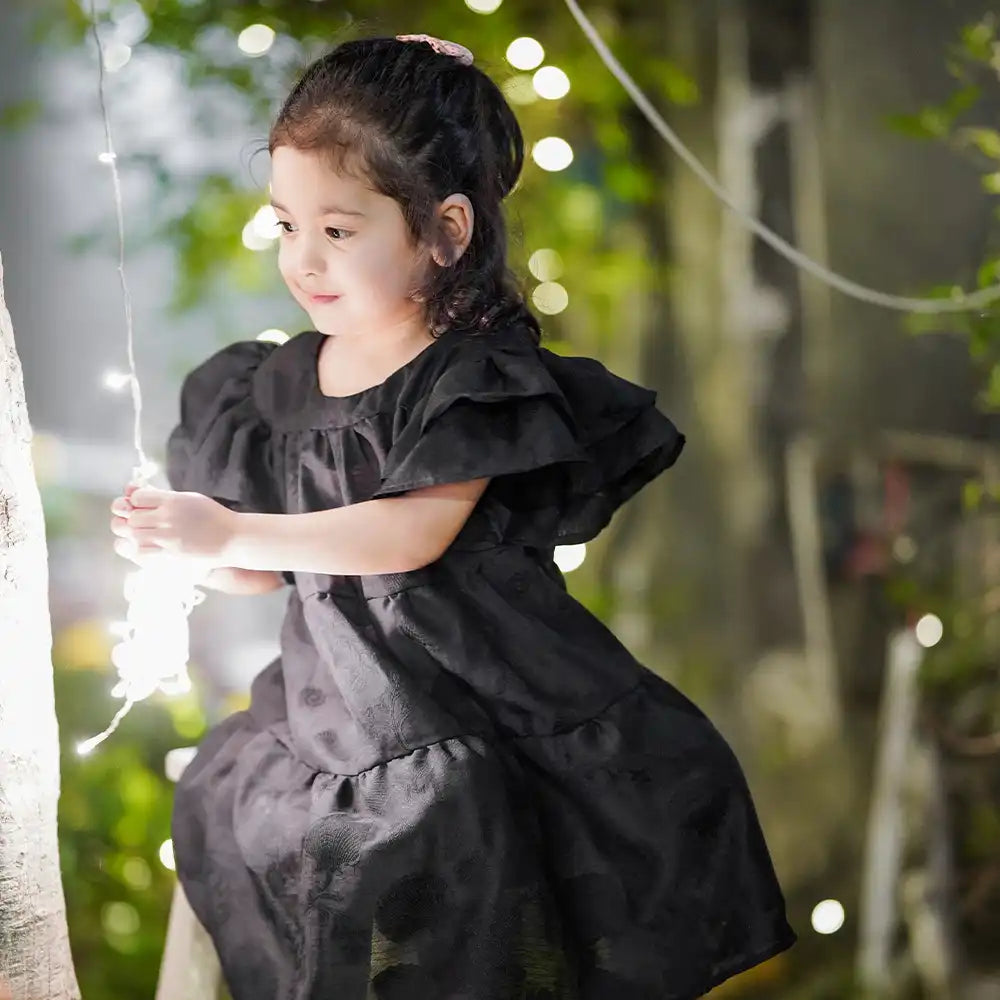 Moonlit Flutter Dress