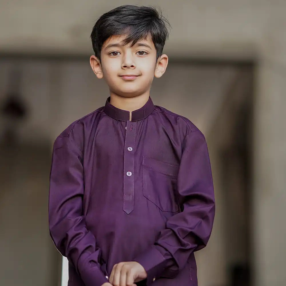Royal Plum Kurta Trouser