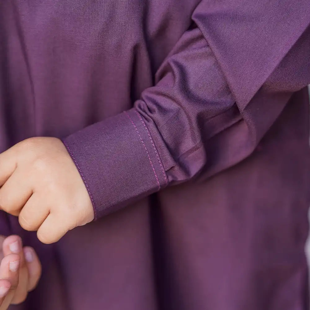 Royal Plum Kurta Trouser