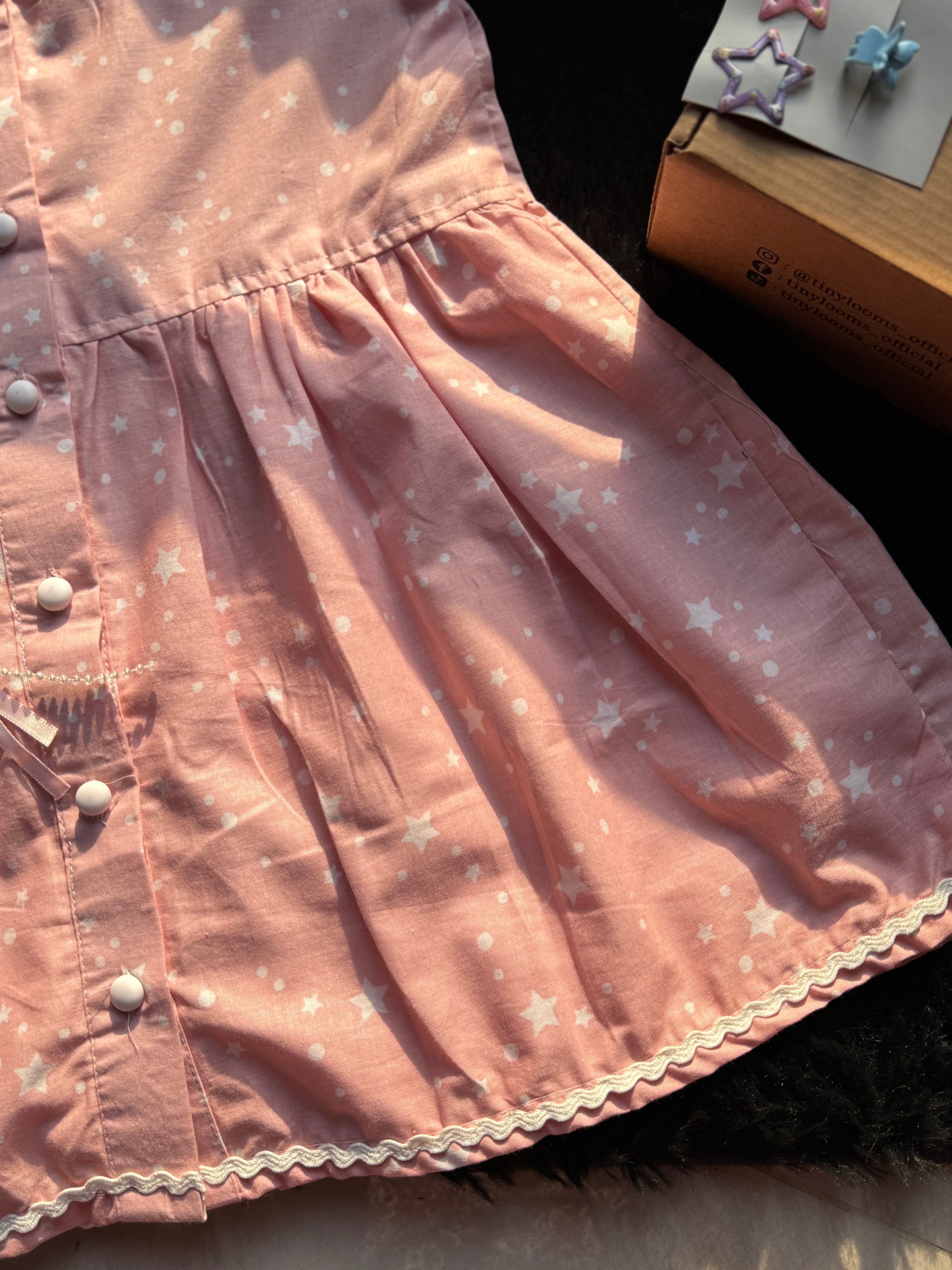 Starry Pink Top