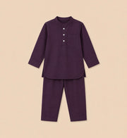 Royal Plum Kurta Trouser