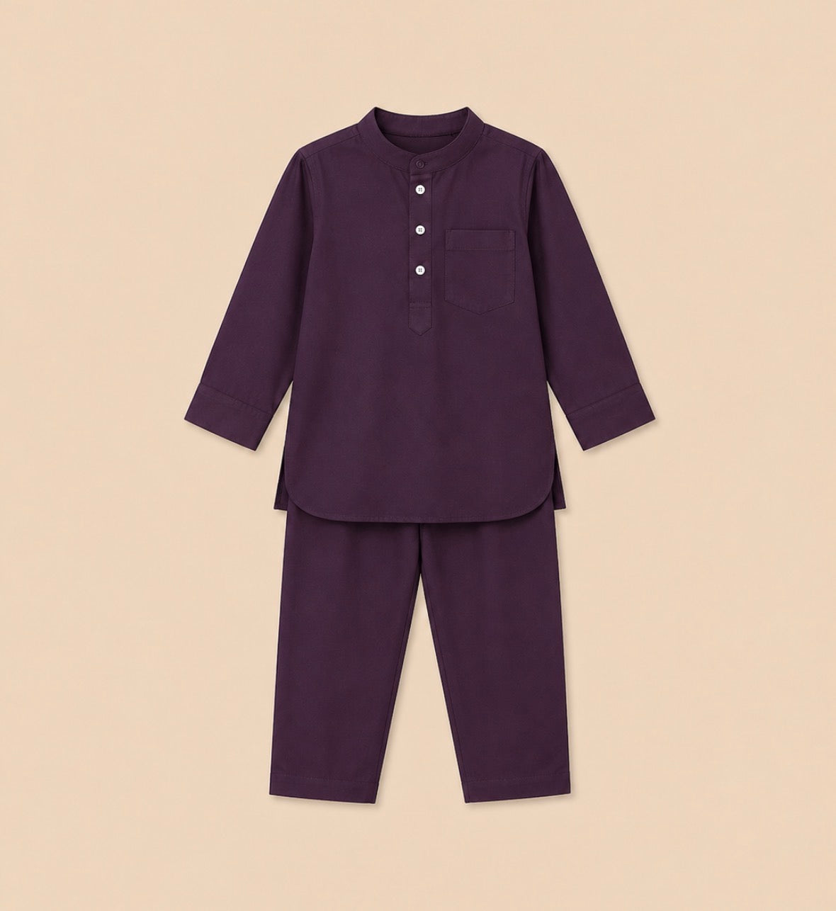 Royal Plum Kurta Trouser
