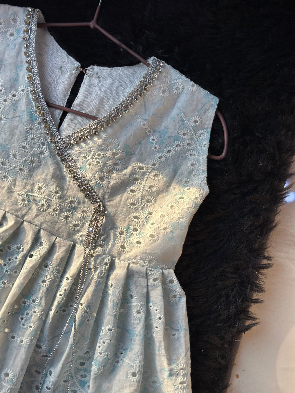 Powder Blue Anrakha