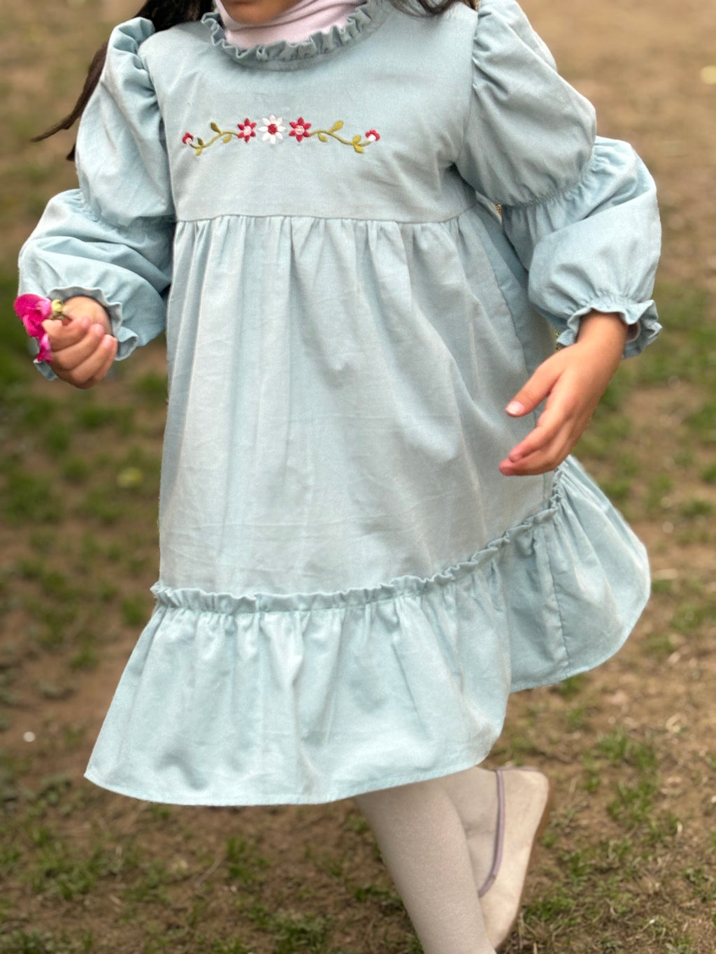Little Blossom Corduroy Dress