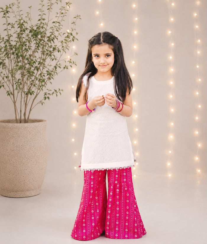 Floral Sharara Set