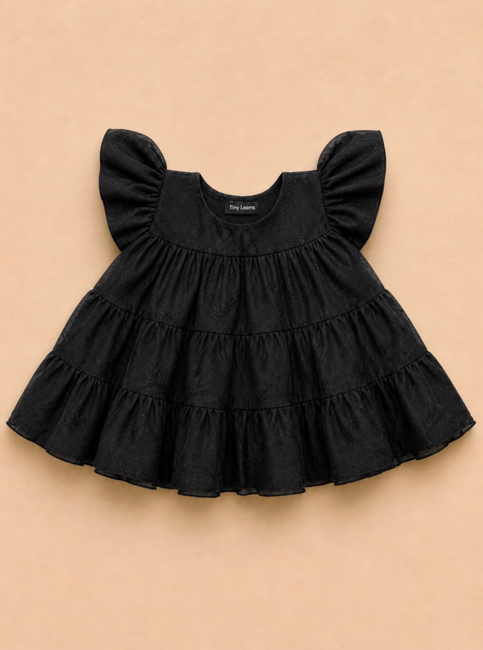 Moonlit Flutter Dress