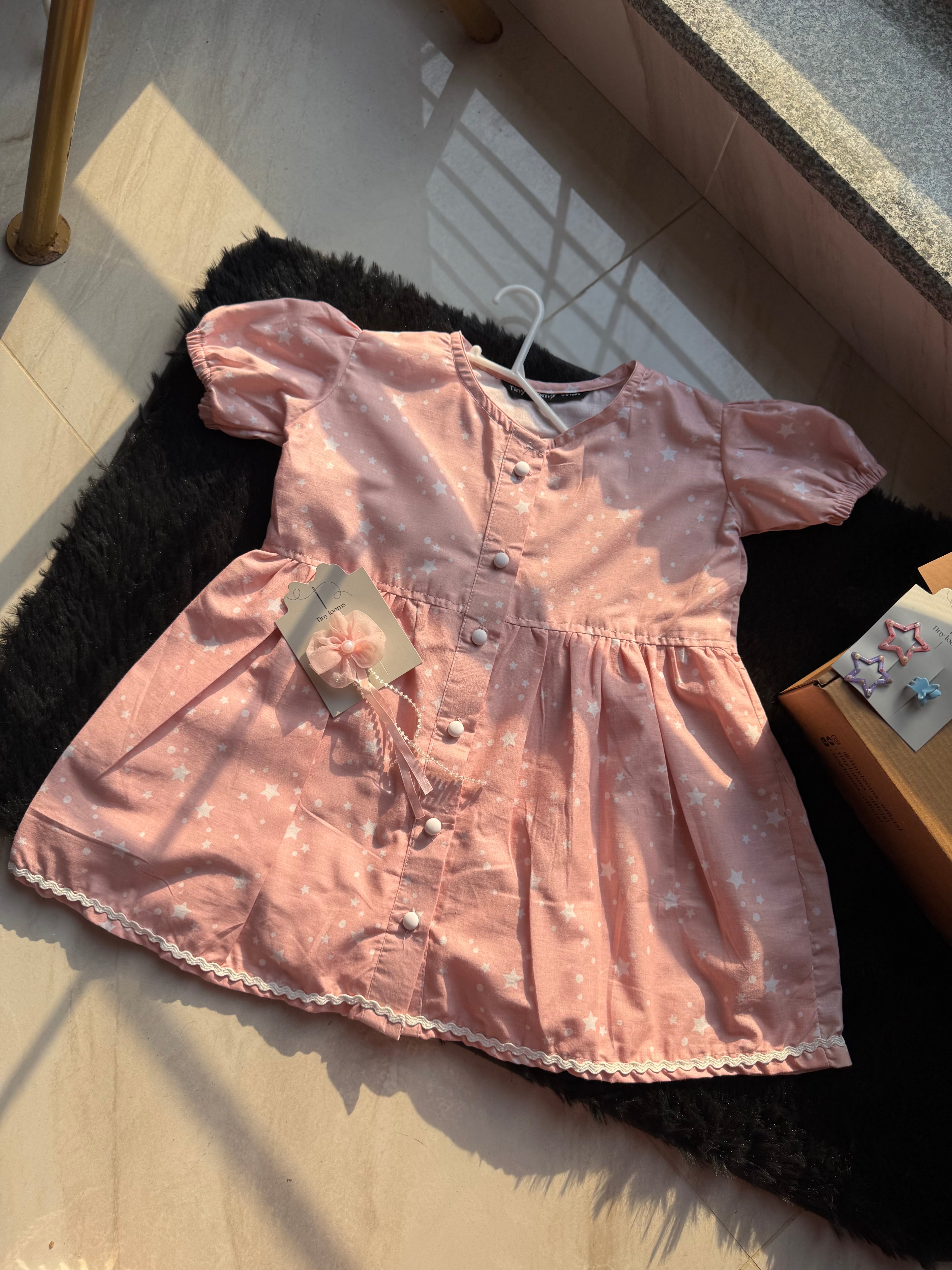 Starry Pink Top