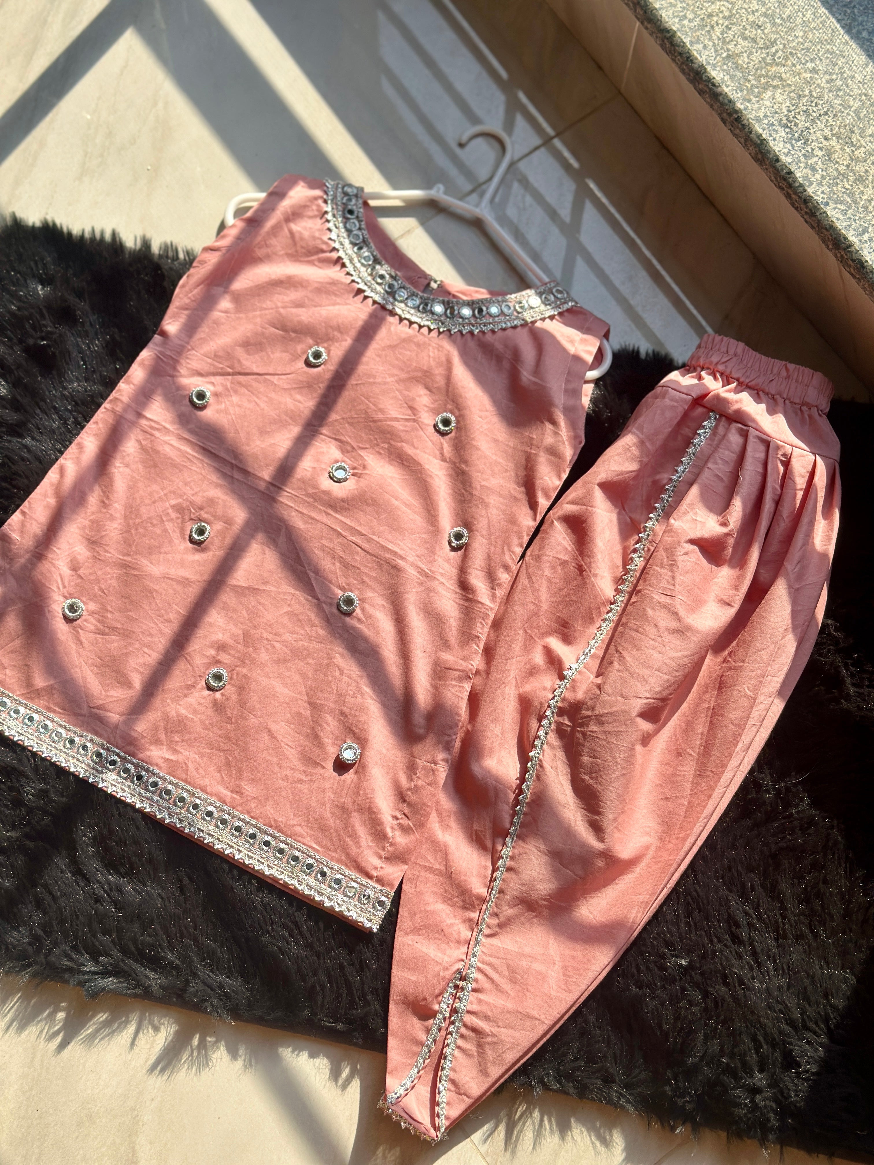 Rosé Festive Mirror Set