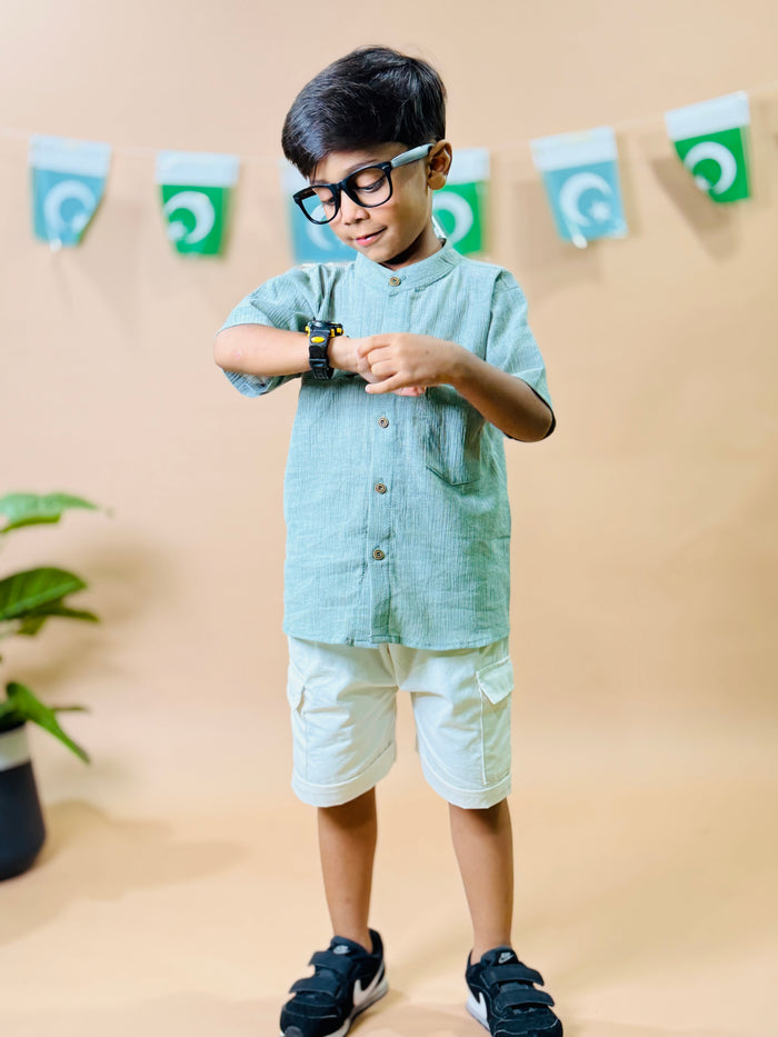 Sage summer shirt
