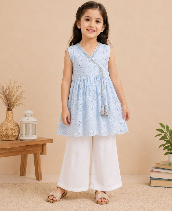 Powder Blue Anrakha