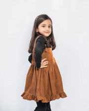 Rusty Cord Pinafore