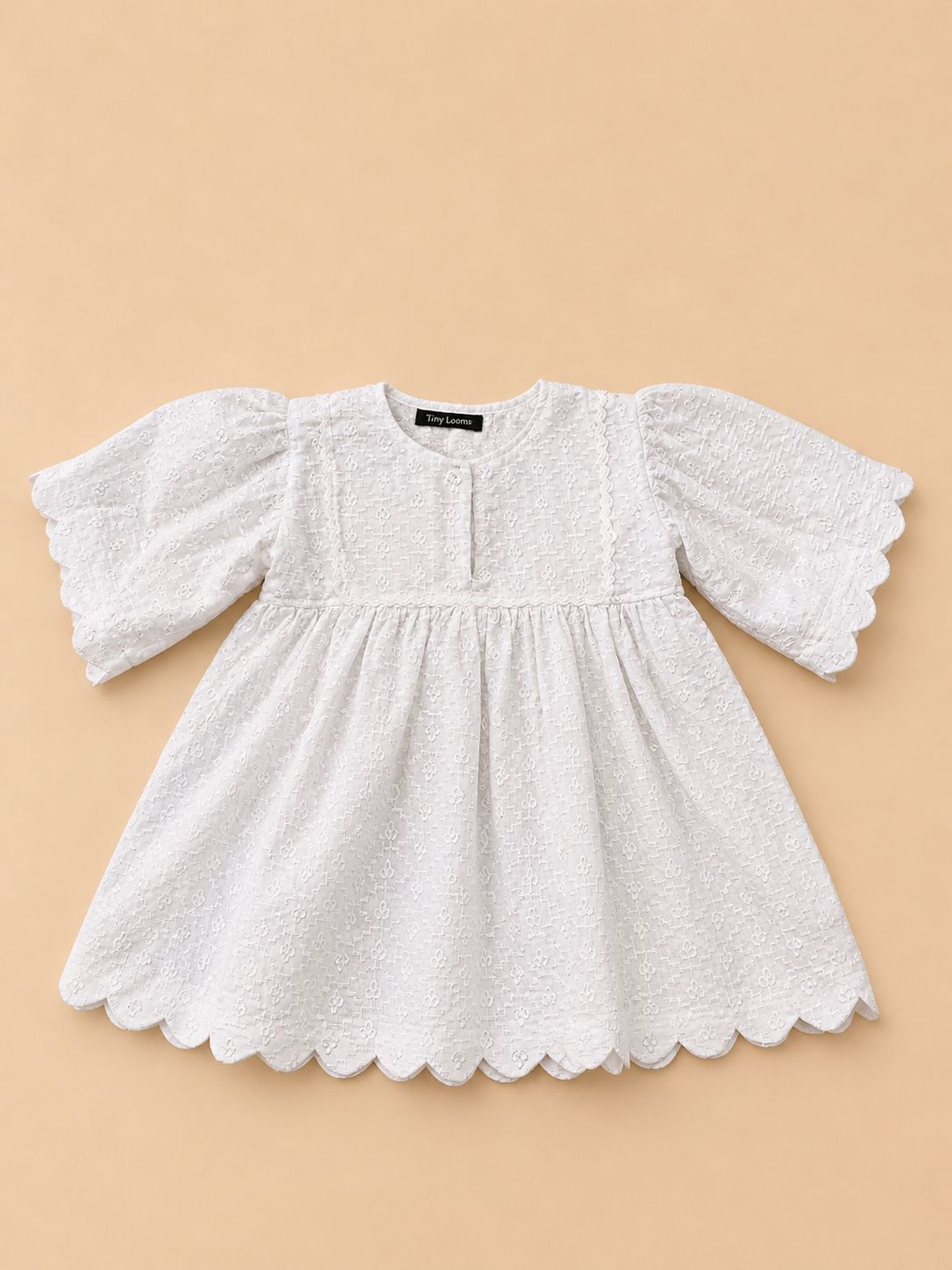 Pearl Chikankaari Top
