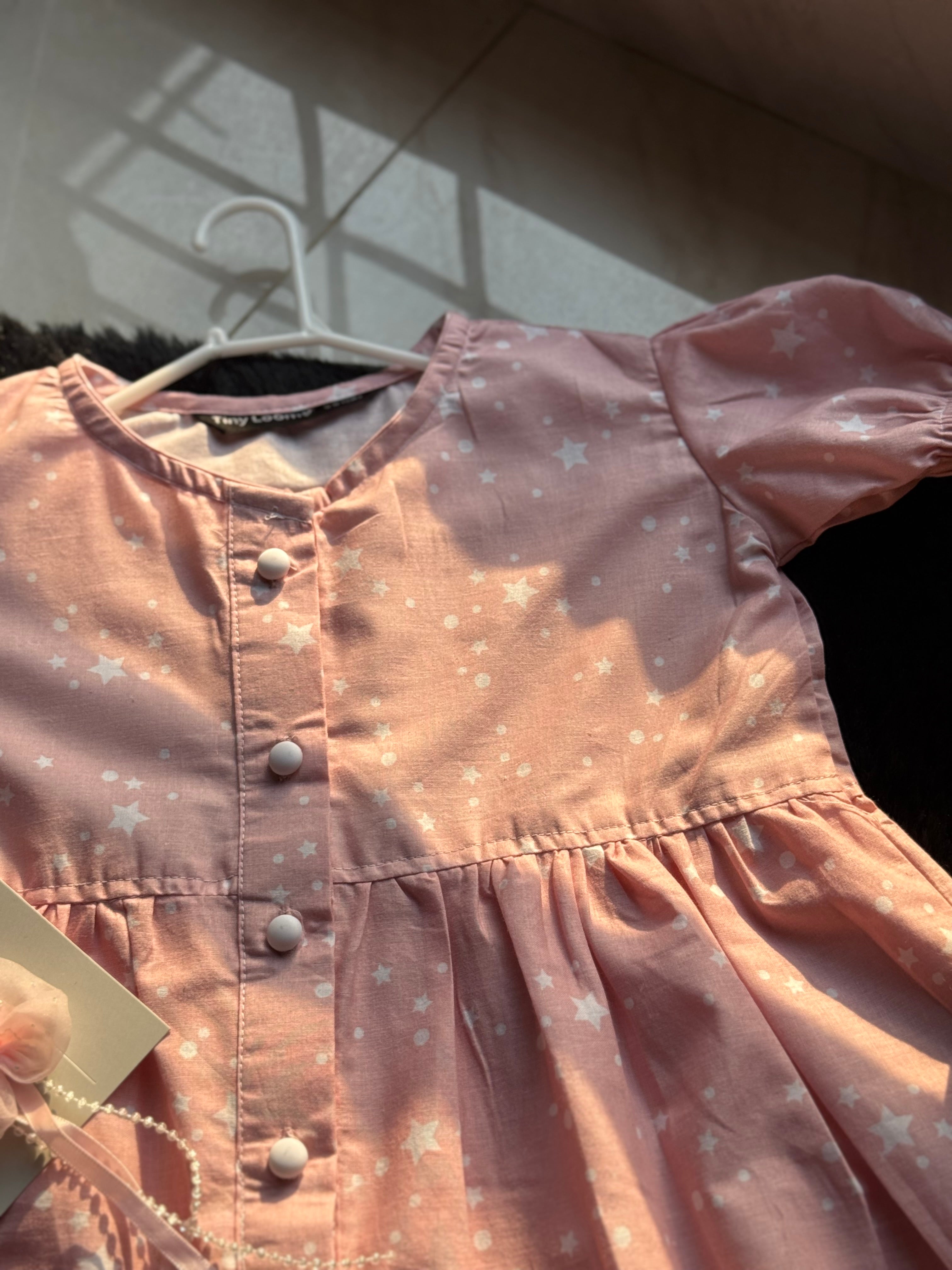 Starry Pink Top