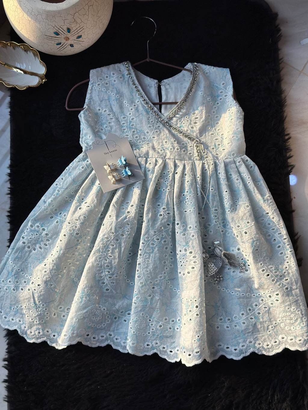 Powder Blue Anrakha