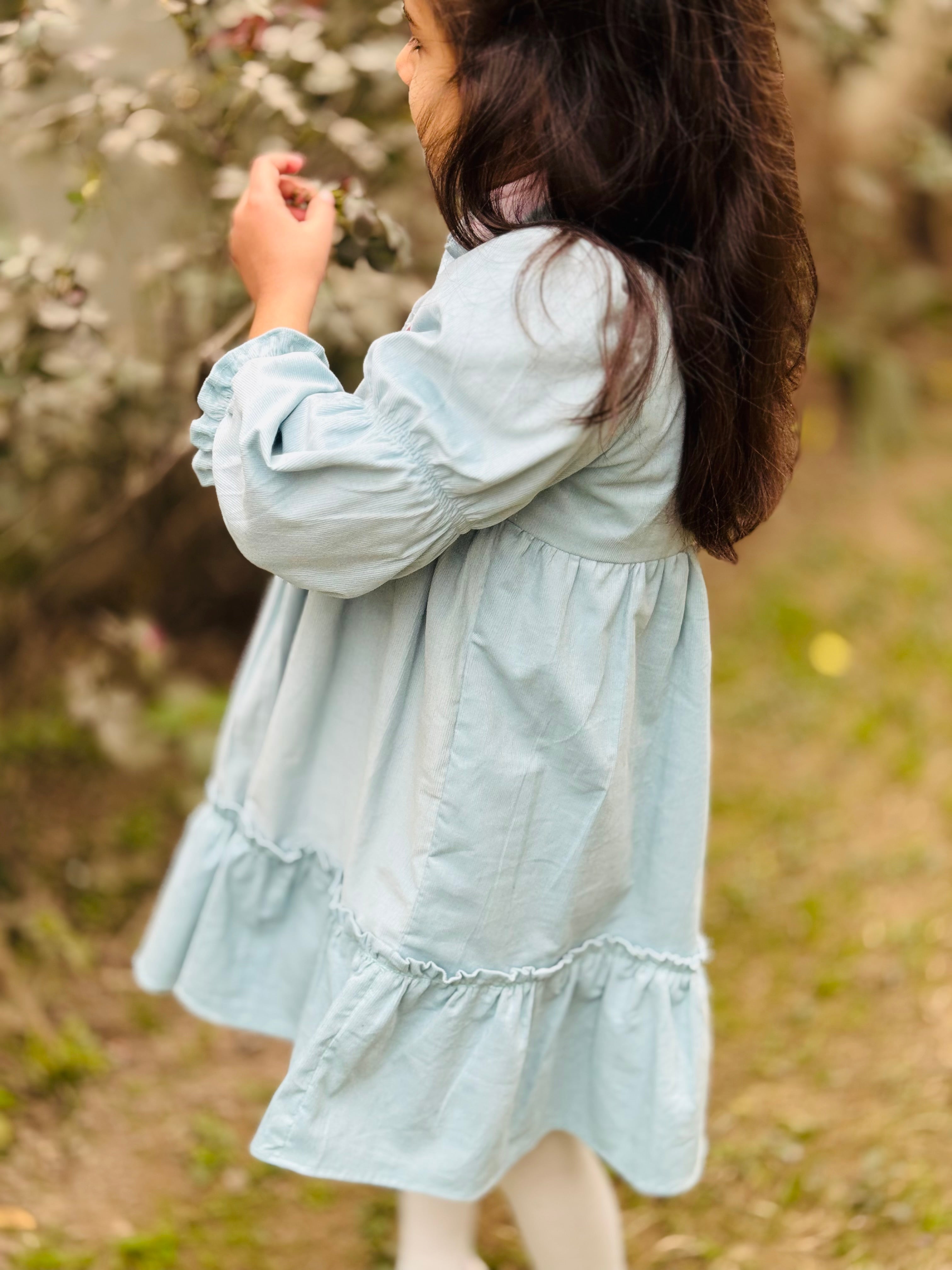 Little Blossom Corduroy Dress