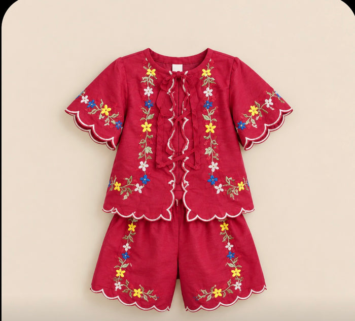 Cherry Coord Set