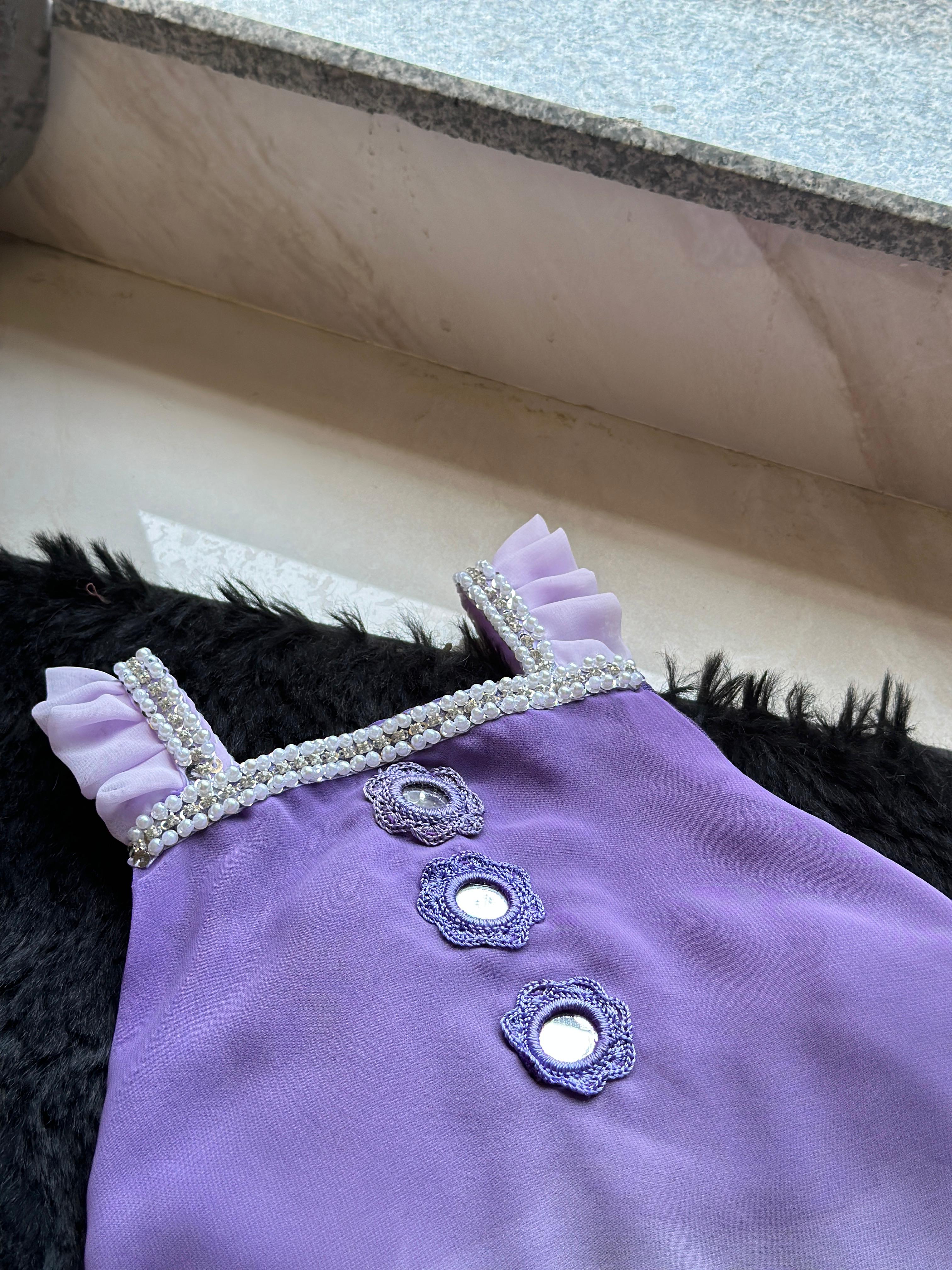 Lilac Pearl Dress