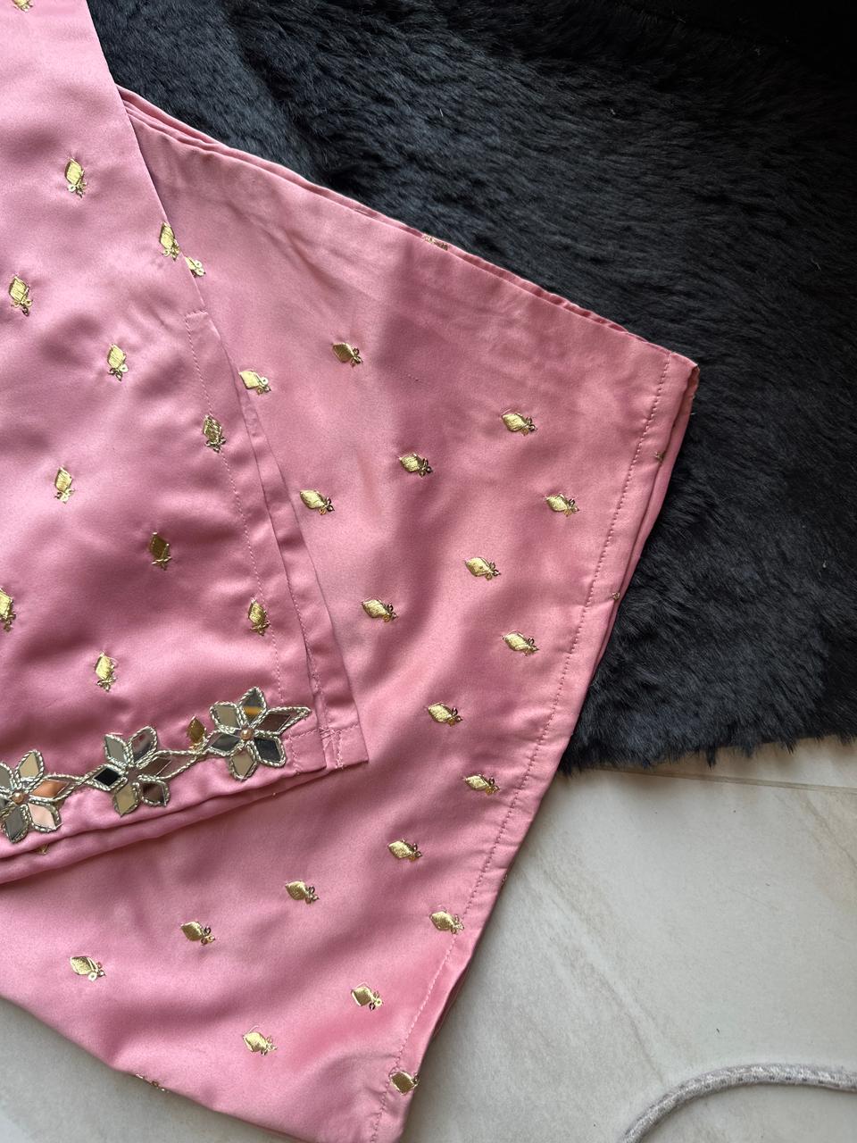 Pink Stardust Dress Set