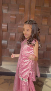 Pink Stardust Dress Set